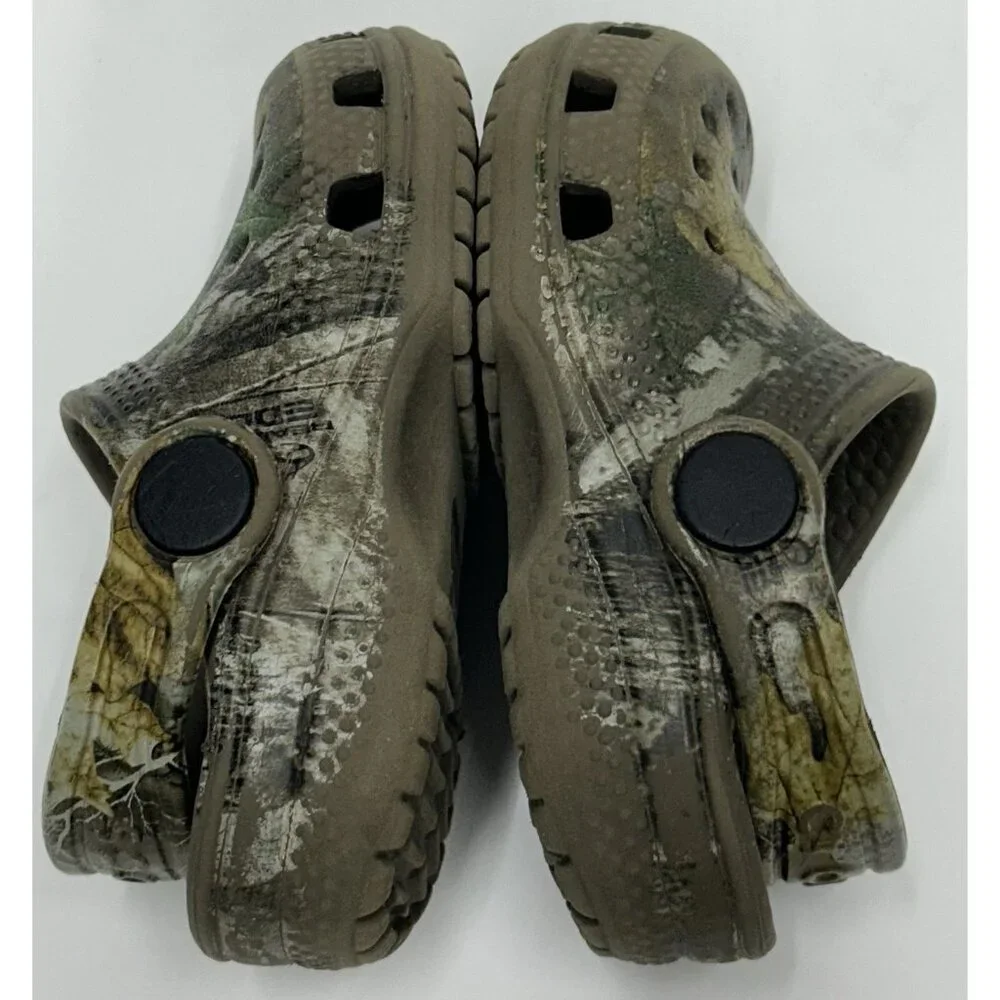 Crocs Classic Clogs Sandals Camo Outdoor Lightweight Baby Toddler Size C5